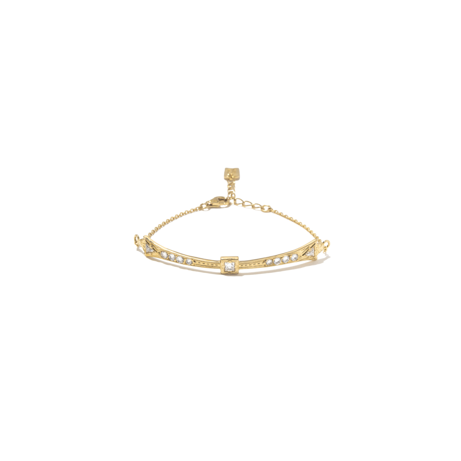 Meyrin_diamond bracelet_gold